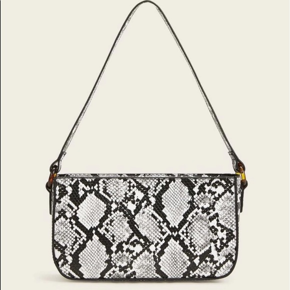 Snakeskin print baguette bag - Picture 2 of 7
